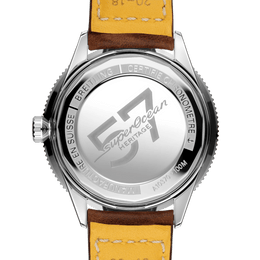 Breitling Watch Superocean Heritage 57 Brown Leather Tang Type