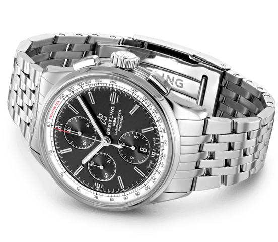Breitling Watch Premier Chronograph 42 Steel Navitimer