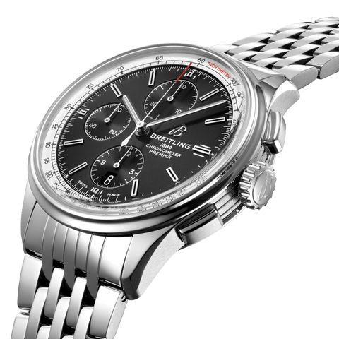 Breitling Watch Premier Chronograph 42 Steel Navitimer