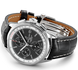 Breitling Watch Premier Chronograph 42 Black Croco Folding