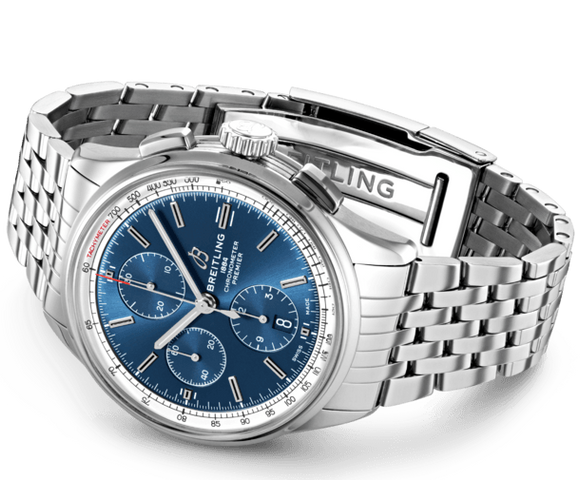 Breitling Watch Premier Chronograph 42 Steel Navitimer