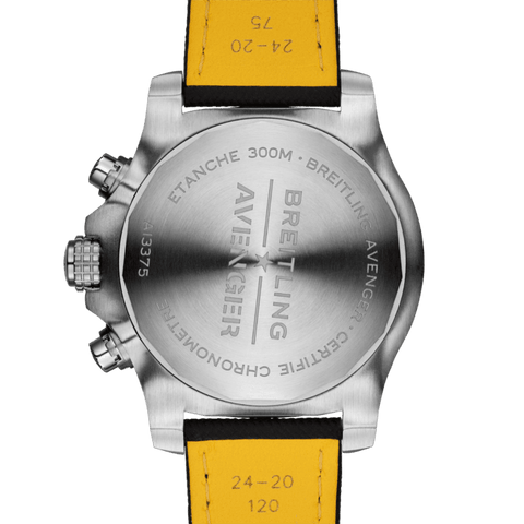 Breitling Watch Super Avenger Chronograph 48 Leather Tang Type