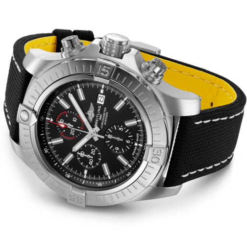 Breitling Watch Super Avenger Chronograph 48 Leather Tang Type