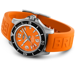 Breitling Watch Superocean Automatic 36 Orange Diver Pro Tang Type