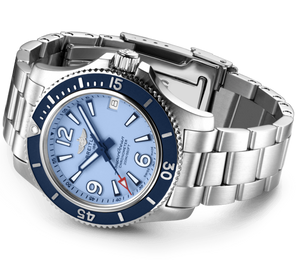 Breitling Watch Superocean Automatic 36 Blue Professional III