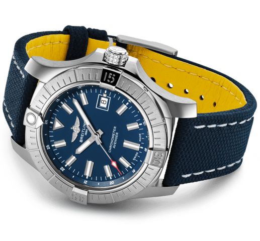 Breitling Watch Avenger Automatic 43 Leather Tang Type D