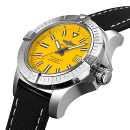 Breitling Watch Avenger Automatic 45 Seawolf Leather Tang Type D