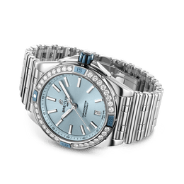 Breitling Watch Super Chronomat Automatic 38 Iced Blue Bracelet