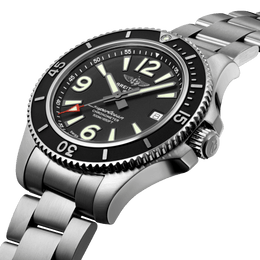 Breitling Watch Superocean Automatic 42 Black Professional III