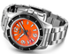 Breitling Watch Superocean Automatic 42 Orange Professional III
