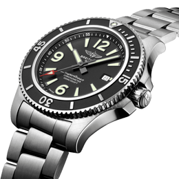 Breitling Watch Superocean Automatic 44 Black Professional III