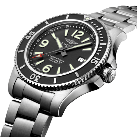 Breitling Watch Superocean Automatic 44 Black Professional III