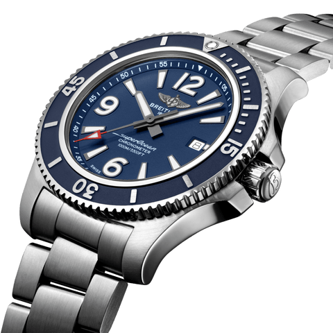Breitling Watch Superocean Automatic 44 Blue Professional III D