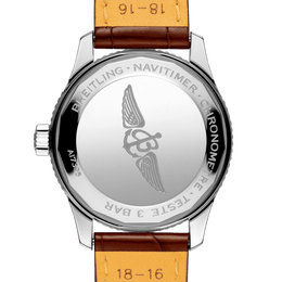 Breitling Watch Navitimer Automatic 35 Copper Brown Croco Tang Type