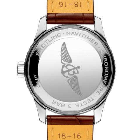 Breitling Watch Navitimer Automatic 35 Copper Brown Croco Tang Type