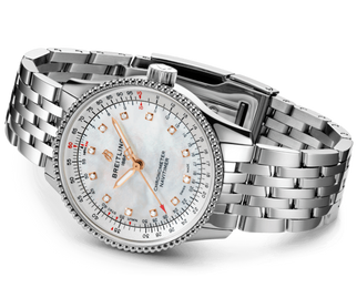Breitling Navitimer Automatic 35 Mother Of Pearl Diamonds