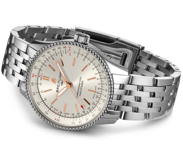 Breitling Watch Navitimer Automatic 35 Silver Bracelet