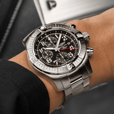 Breitling Avenger Chronograph GMT 45 Watch