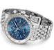 Breitling Watch Navitimer Chronograph GMT 46 Steel Bracelet