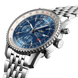 Breitling Watch Navitimer Chronograph GMT 46 Steel Bracelet
