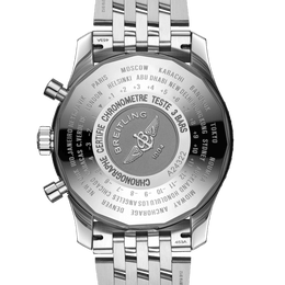 Breitling Watch Navitimer 1 Chronograph GMT 46 Steel