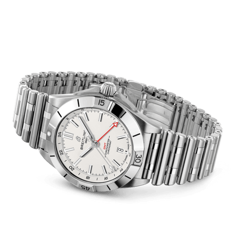 Breitling Chronomat Automatic GMT 40 White Watch