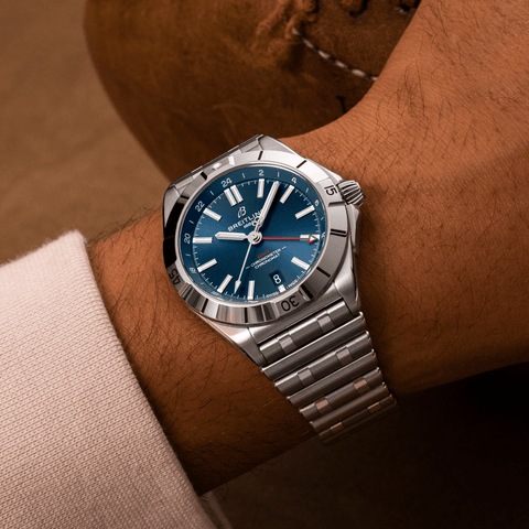 Breitling Watch Chronomat Automatic GMT 40 Blue