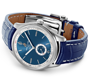 Breitling Watch Premier Automatic 40 Blue Croco Tang