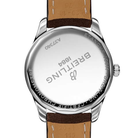 Breitling Watch Premier Automatic 40 Brown Nubuck Tang