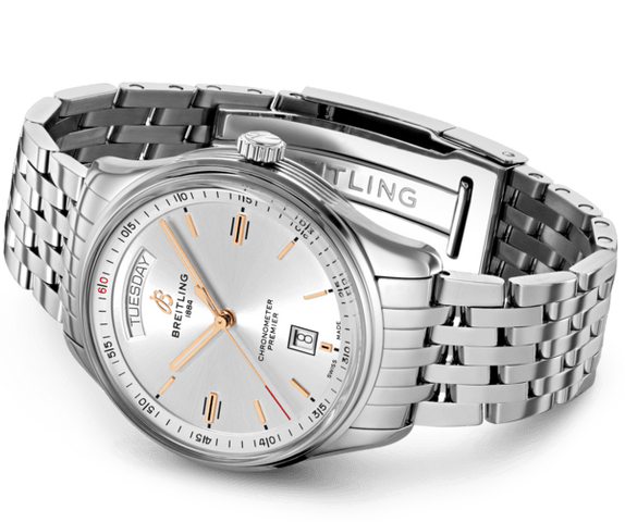 Breitling Watch Premier Automatic Day and Date 40 Steel Navitimer