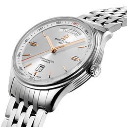 Breitling Watch Premier Automatic Day and Date 40 Steel Navitimer