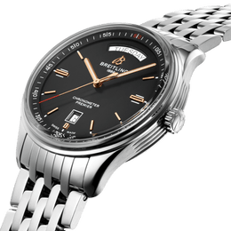 Breitling Watch Premier Automatic Day and Date 40 Steel Navitimer
