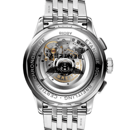 Breitling Watch Premier B01 Chronograph 42 Bentley British Racing Green Steel Navitimer