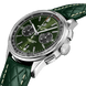 Breitling Watch Premier B01 Chronograph 42 Bentley British Racing Green Leather Folding