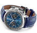 Breitling Watch Premier B01 Chronograph 42 Blue Croco Tang
