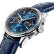 Breitling Watch Premier B01 Chronograph 42 Blue Croco Folding