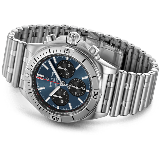 Breitling Chronomat B01 42 Blue Bracelet Watch