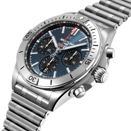 Breitling Chronomat B01 42 Blue Bracelet Watch