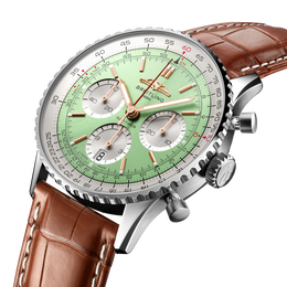 Breitling Navitimer B01 Chronograph 41 Brown Croc Watch