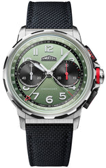 Angelus Watch Chronodate Titanium Green Rubber 0CDZF.F01A.K009B