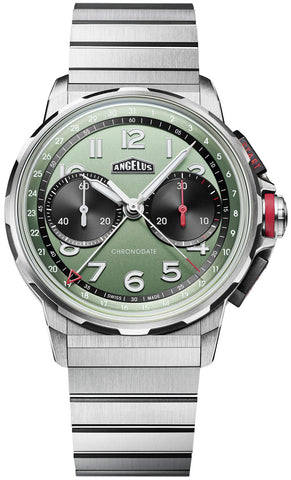 Angelus Watch Chronodate Titanium Green Titanium 0CDZF.F01A.M009