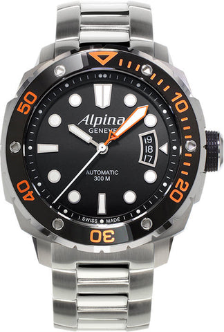 Alpina Watch Seastrong Diver 300 Orange AL-525LBO4V26B