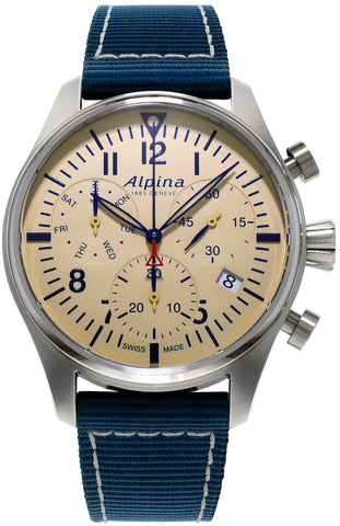 Alpina Watch Startimer Pilot Chronograph Quartz AL-371BG4S6