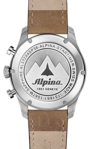 Alpina Watch Startimer Pilot Quartz Chronograph Petroleum Blue