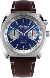 Alpina Watch Startimer Pilot Heritage Chronograph Blue AL-727LNS4H6