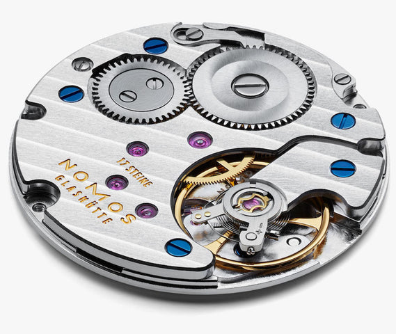 Nomos Glashutte Tetra Azure Steel Back Watch