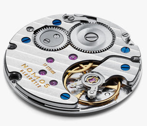 Nomos Glashutte Orion 33 Midnight Blue Sapphire Crystal Watch