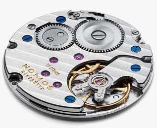Nomos Glashutte Orion 33 Champagne Sapphire Crystal