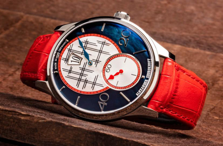 Alexander Shorokhoff Watch Crossing 2 Limited Edition AS.JH02-3 Blue Dial