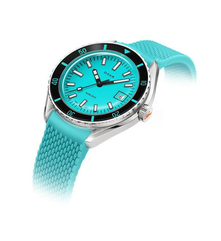 Doxa Sub 200 Aquamarine Rubber Watch